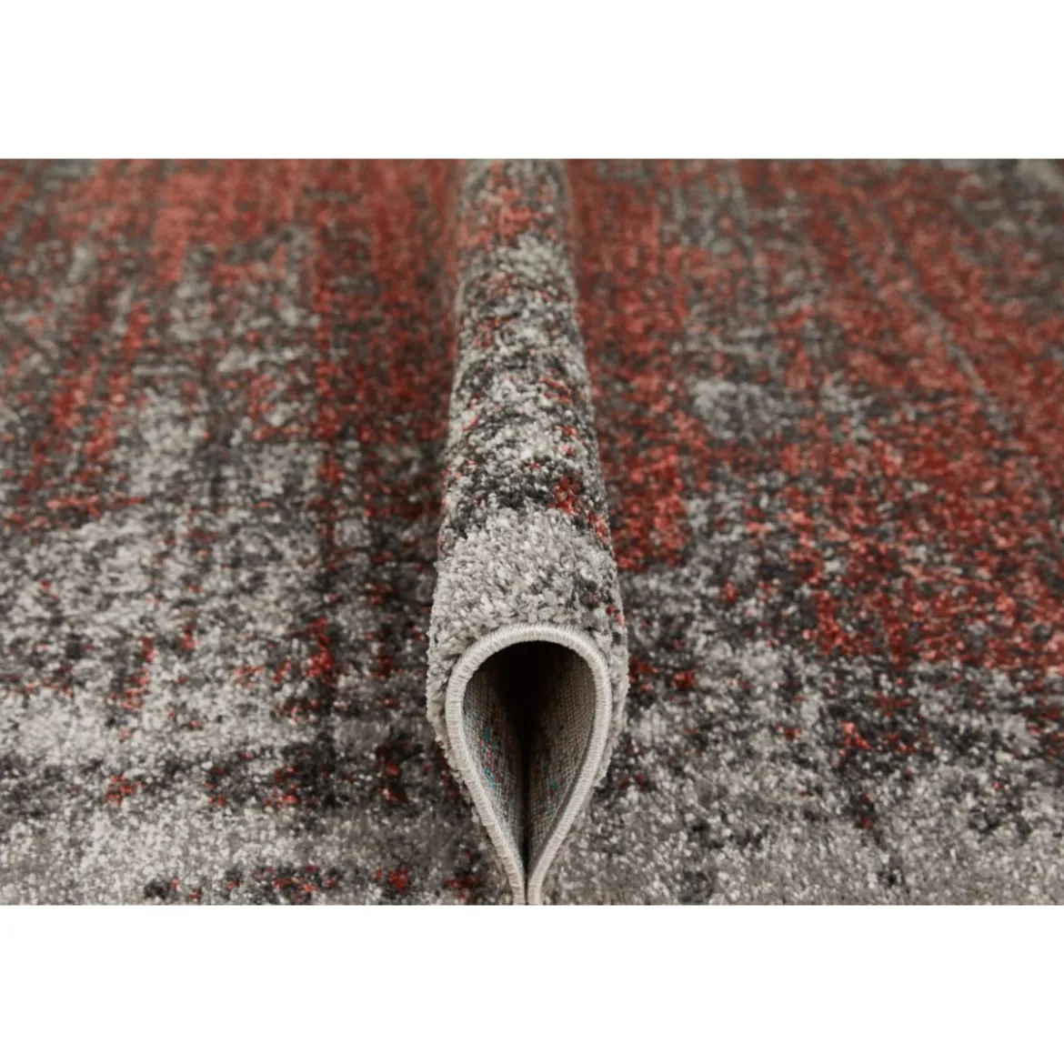 Teppich Campos 120x170 cm grau-coralle