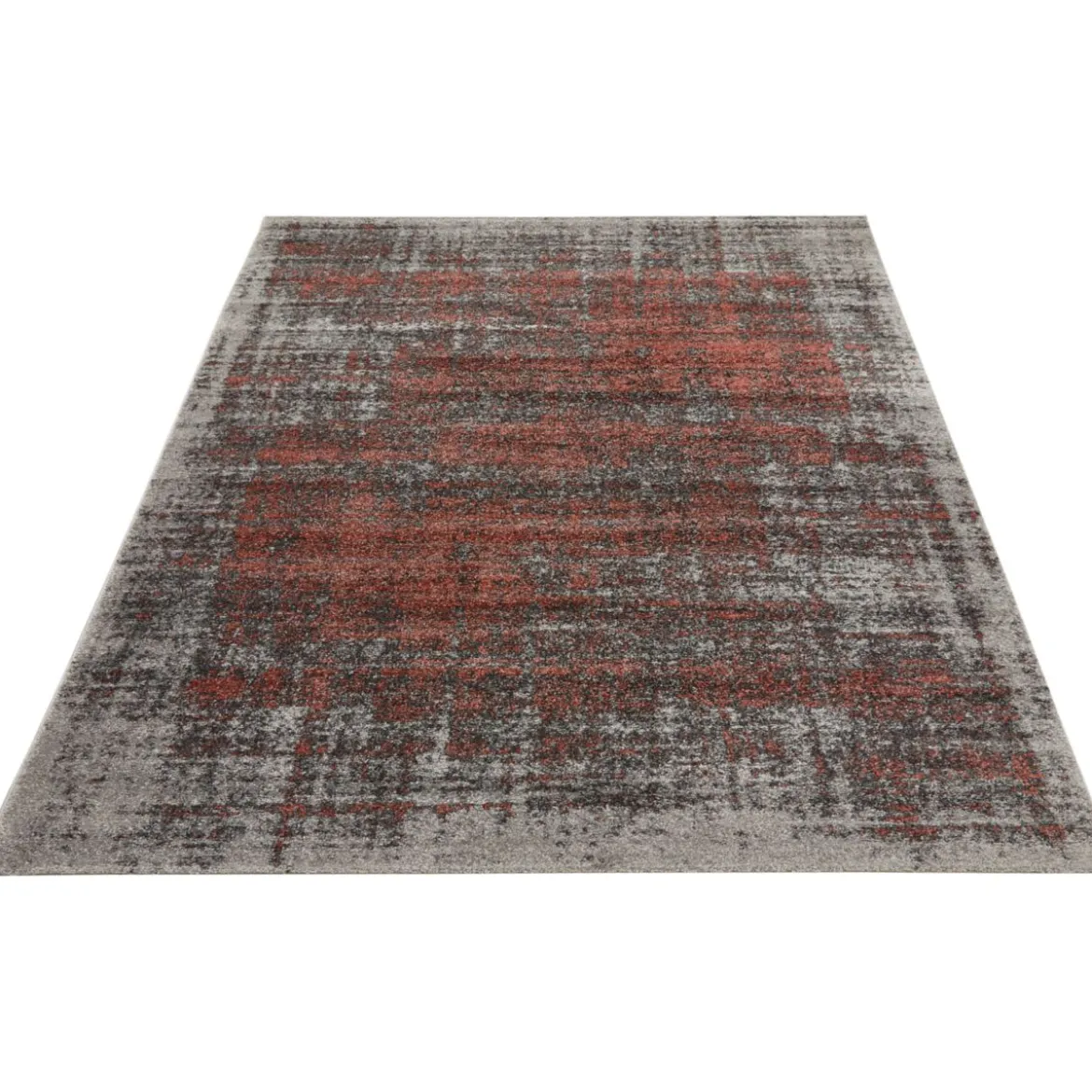 Teppich Campos 120x170 cm grau-coralle