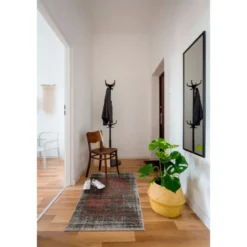 Teppich Campos 67x140cm grau coralle