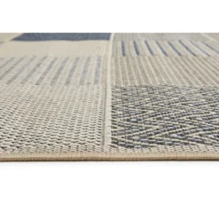 Teppich Clyde 120x170cm beige-blau