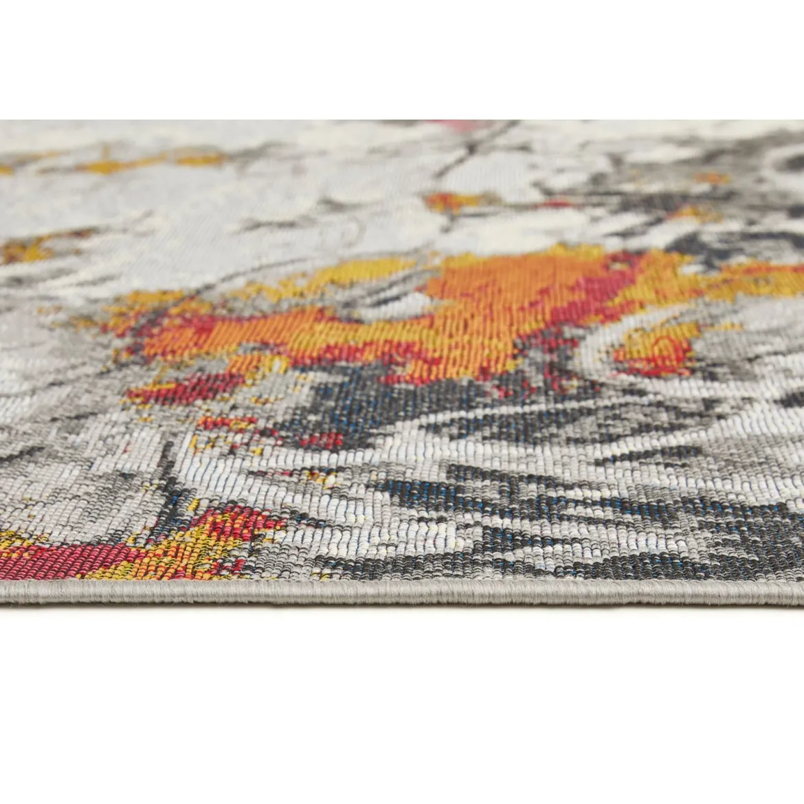 Teppich Portland 80x150cm grau-multi