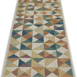Teppich Sedona 80x150cm Kaestchen multi