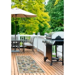 Teppich Sedona 80x150cm Kaestchen multi