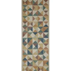 Teppich Sedona 67x120cm Kaestchen multi