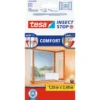 Tesa Fliegengitter Comfort 120 x 240 cm weiß für bodentiefe Fenster