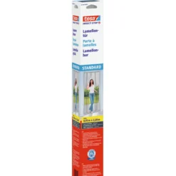 Tesa Fliegengitter Lamellentür anthrazit 0,95 x 2,20 m