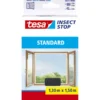 Tesa Fliegengitter Standard für Fenster anthrazit 1,30m x 1,50m