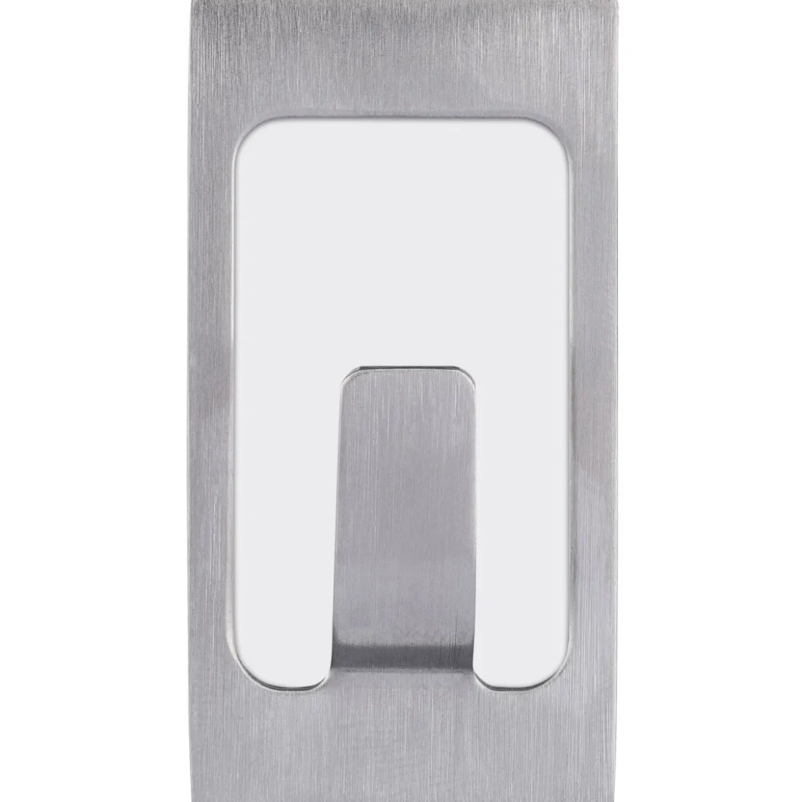 Tesa Haken Powertstripe Small Metallic Rechteck 2 Haken und 4 Strips