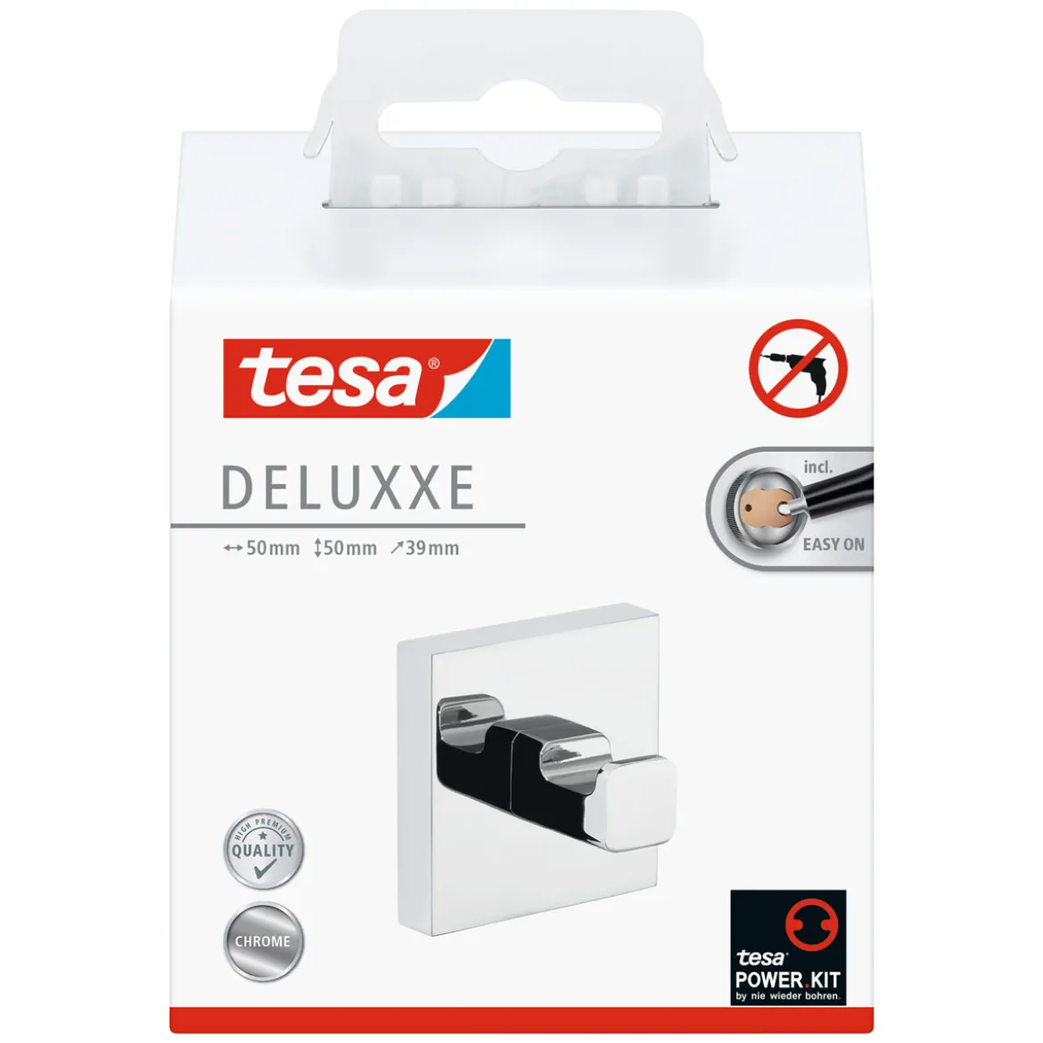 Tesa Handtuchhaken Deluxxe