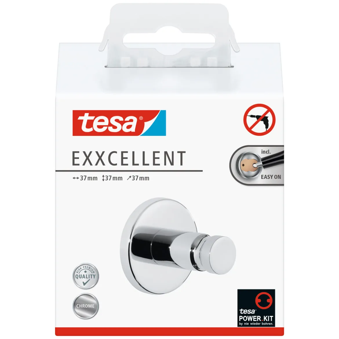 Tesa Handtuchhaken Exxcellent