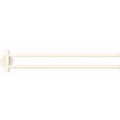 Tesa MOON White Handtuchhalter zweiarmig