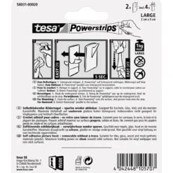 Tesa Power-Strips Bilder-Nagel