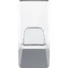 Tesa Powerstrips transparent matt chrome