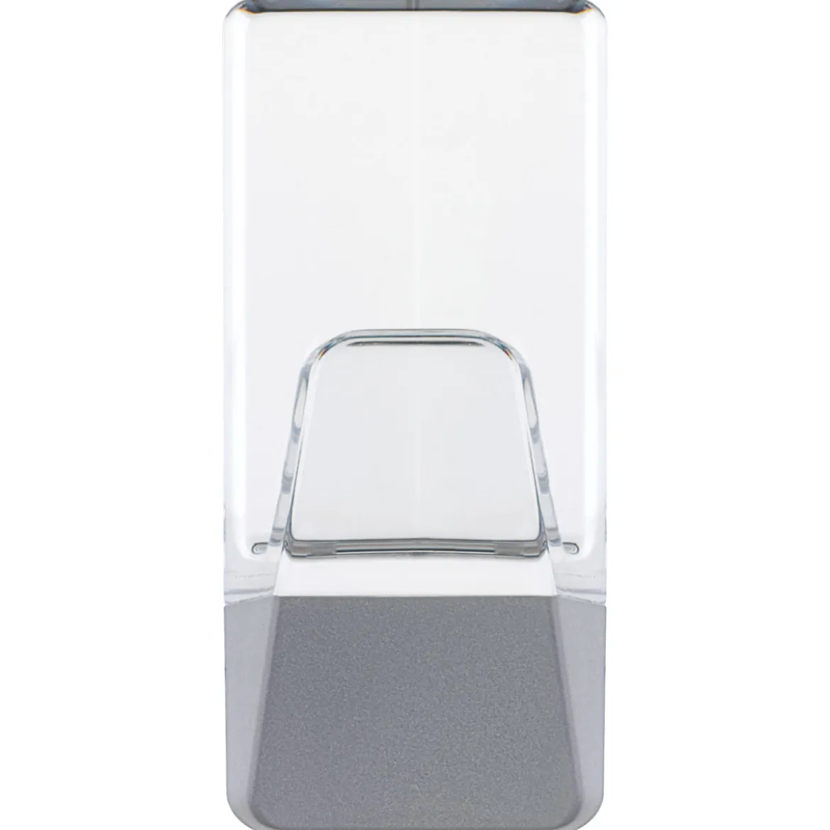 Tesa Powerstrips transparent matt chrome