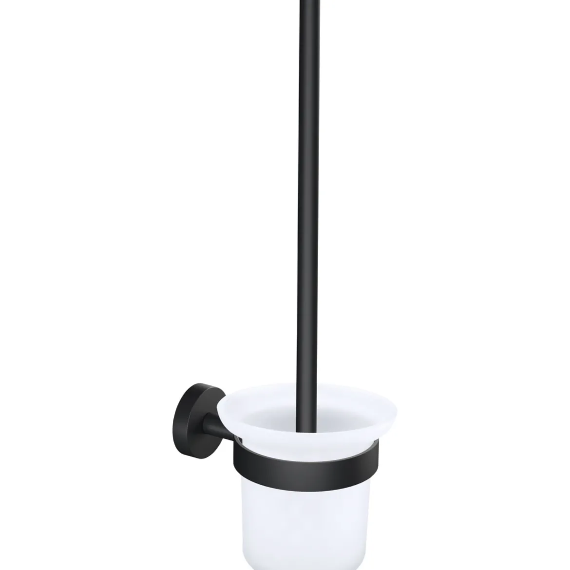 Tesa WC-Bürstengarnitur Moon mattschwarz
