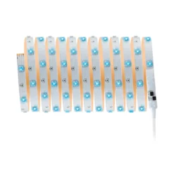 TIP LED Stripe Komplett Set 5m RGB IP2013W 230/24V weiss