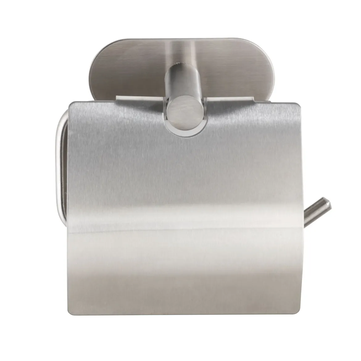 Toilettenpapierhalter mit Deckel OreaMatt Turbo-Lock Edelstahl
