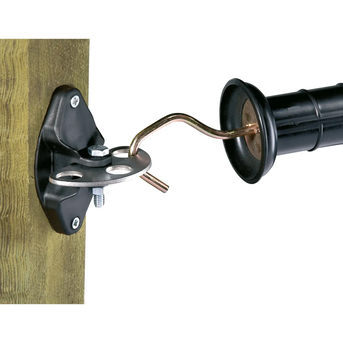 Torgriffisolator Vario schwarz