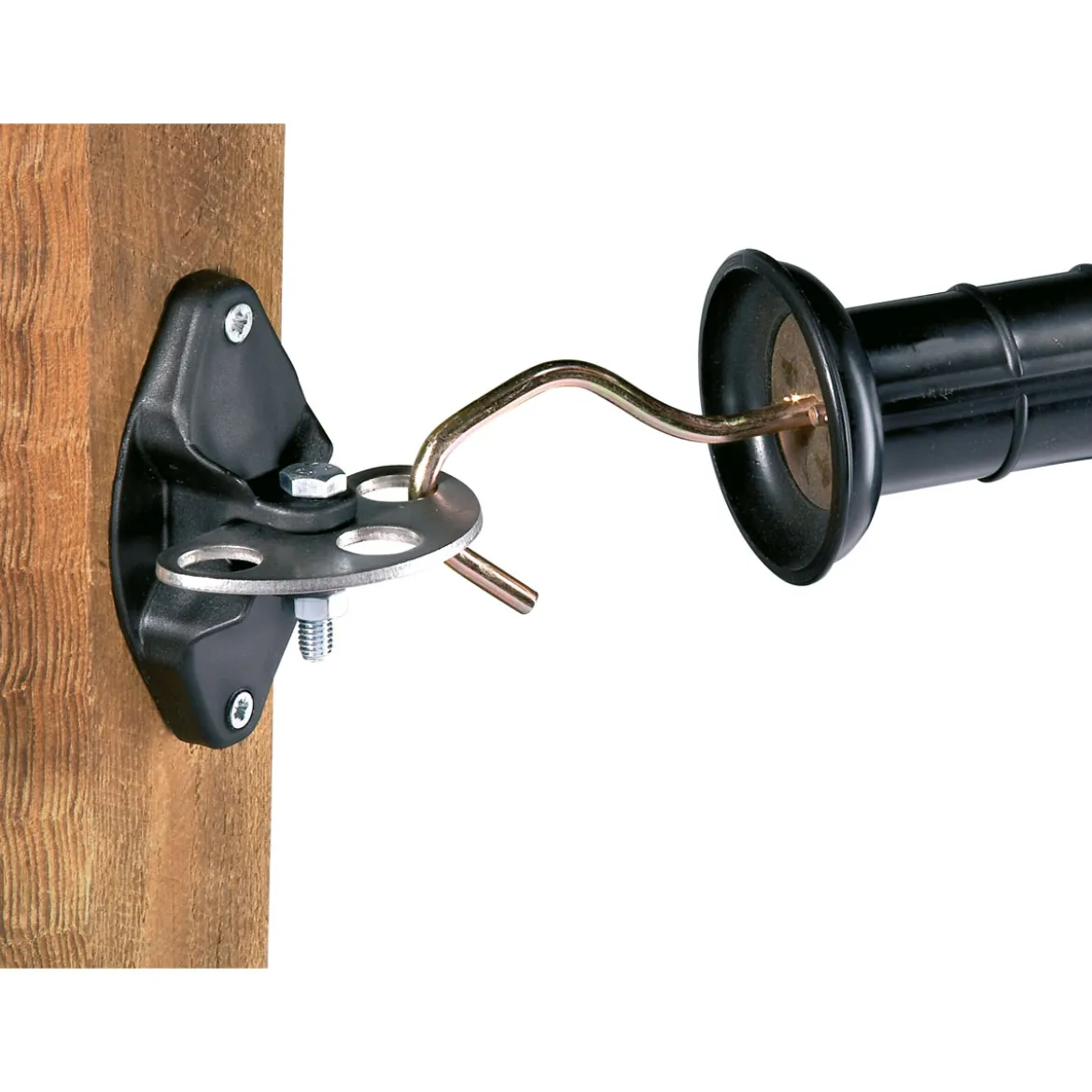 Torgriffisolator Vario schwarz