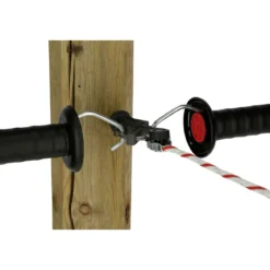 Torisolator X3 Durchmesser 6 mm verzinkt schwarz 10 Stück