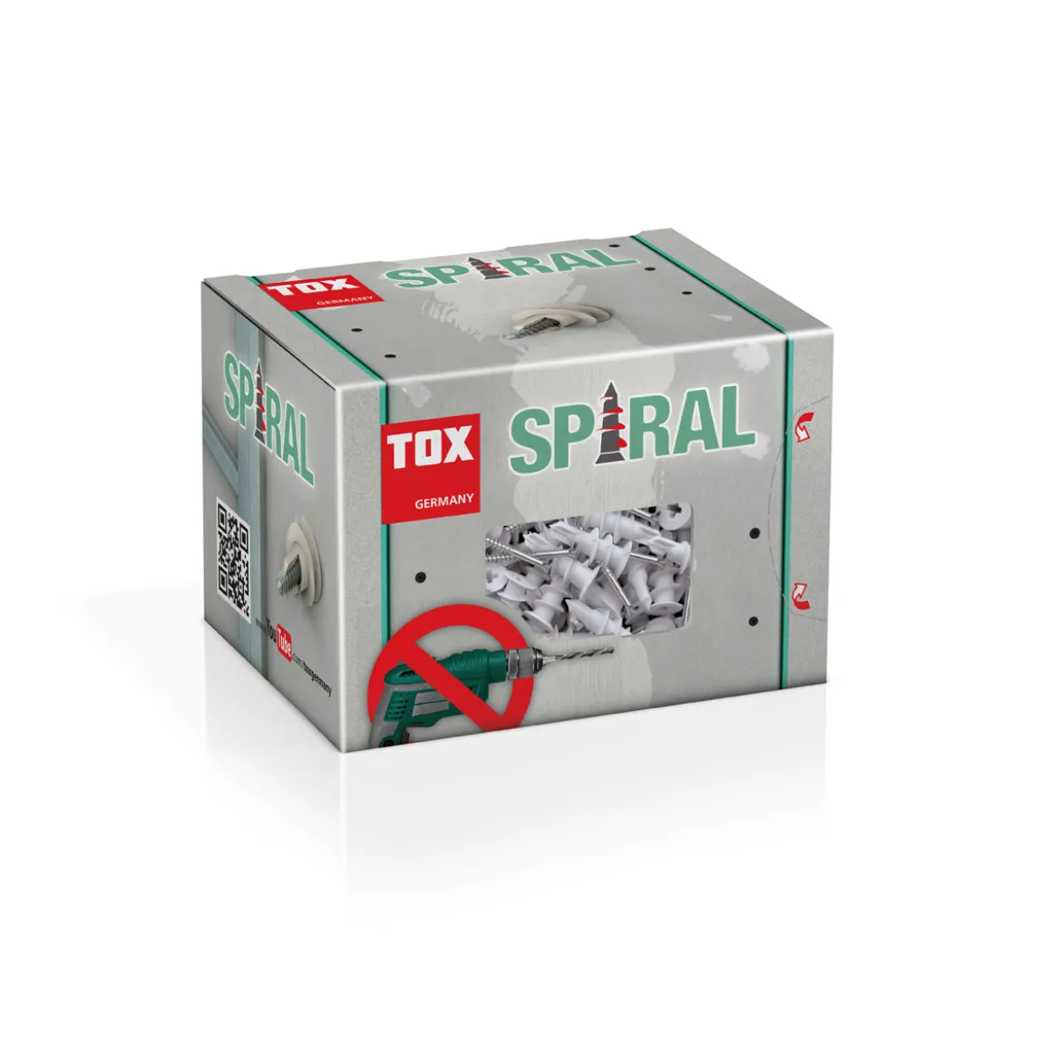 TOX Gipskartondübel Spiral Plus 37-4