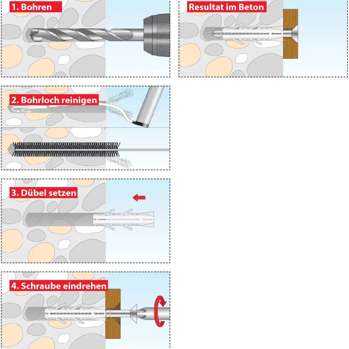 TOX Spreizdübel Barracuda 6/60 mit Schraube