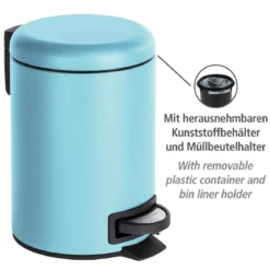 Treteimer Mod. Leman , blau 3 ltr.
