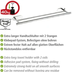 Turbo-Loc Badetuchst ange Duo Orea Shine