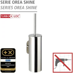 Turbo-Loc WC-Garnitur geschl. OreaShine
