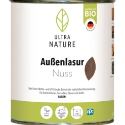 Ultra Nature Außenlasur Nuss 0,75 L