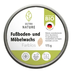 Ultra Nature Fußboden- und Möbelwachs Frablos 0,175 kg