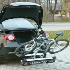 Unitec Fahrrad-Kupplungsträger Alu Atlas für 2 Fahrräder