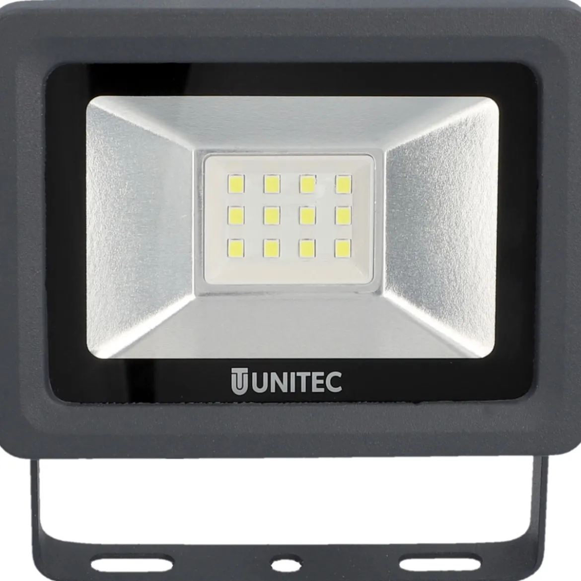 Unitec LED Strahler mit Erdspiess 10W 800 lm