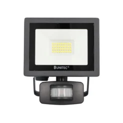 Unitec LED Wand-Strahler Bewegungsmelder 20W 1600lm anthrazit