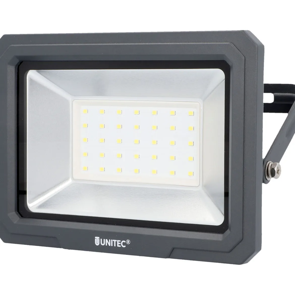 Unitec LED Wandstrahler 50W 4000lm anthrazit