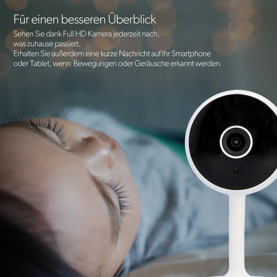 Unitec WIFI Kamera Smart inkl Bewegungssensor Indoor