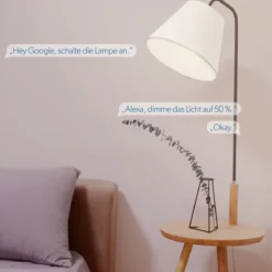 Unitec WIFI LED-Leuchtmittel Smart E14 3,5W RGB CCT dimmmbar