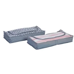 Unterbettkommode 2er-Set Urban Style je 90 x 45 x 16 cm