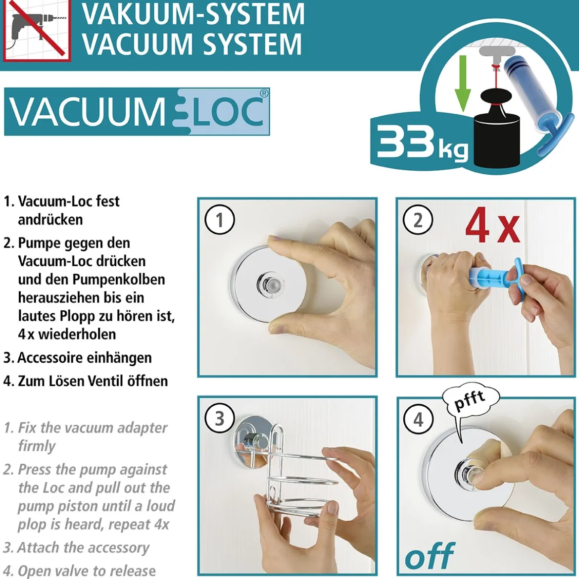 Vacuum-Loc Toilettenpapierh Milazzoschw