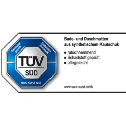 Valblue Badewanneneinlage Tecno 38x89 cm grau
