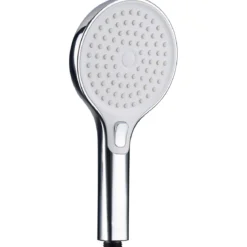 Valblue Handbrause Oria weiss chrom Anti-Kalk-Funktion