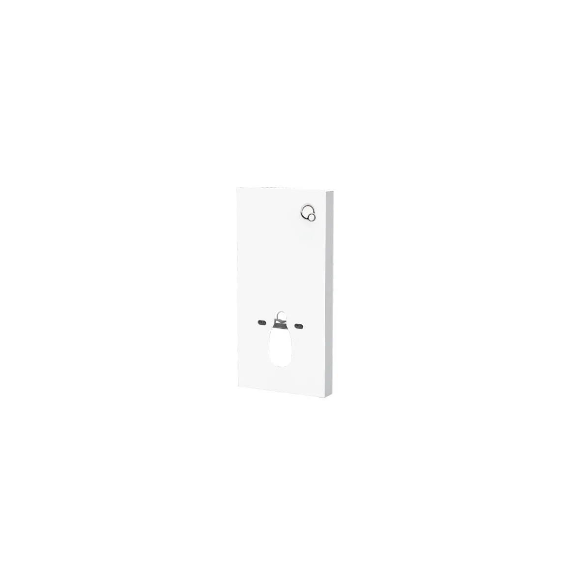 Valblue Sanitärmodul für Wand-WC weiß