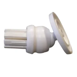 ValblueSchrägwandadapter für 25 mm Duschgestänge Vario weiß