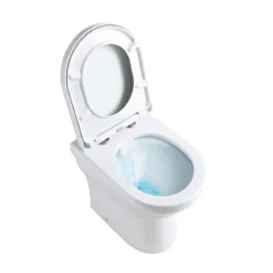 Valblue Spülrandloses Stand WC-Set erhöht und 7 cm 3-tlg