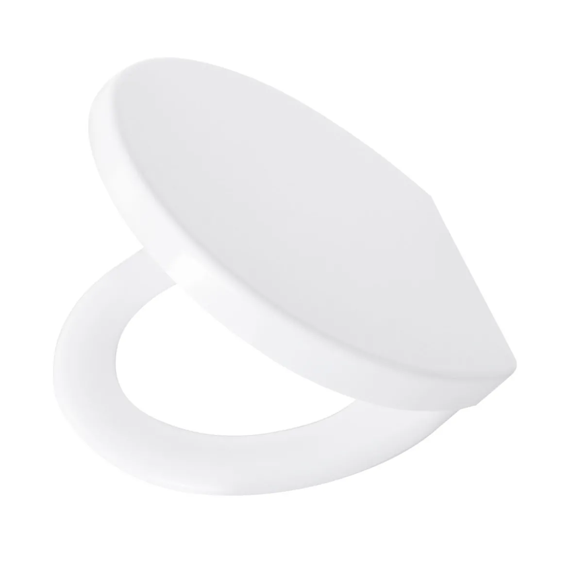 Valblue WC-Sitz Prag weiß Duroplast mit Absenkautomatik Quick Release