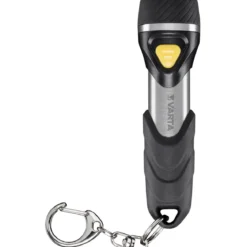 Varta LED-Taschenlampe Day Light Key Chain Light mit Batterien schwarz