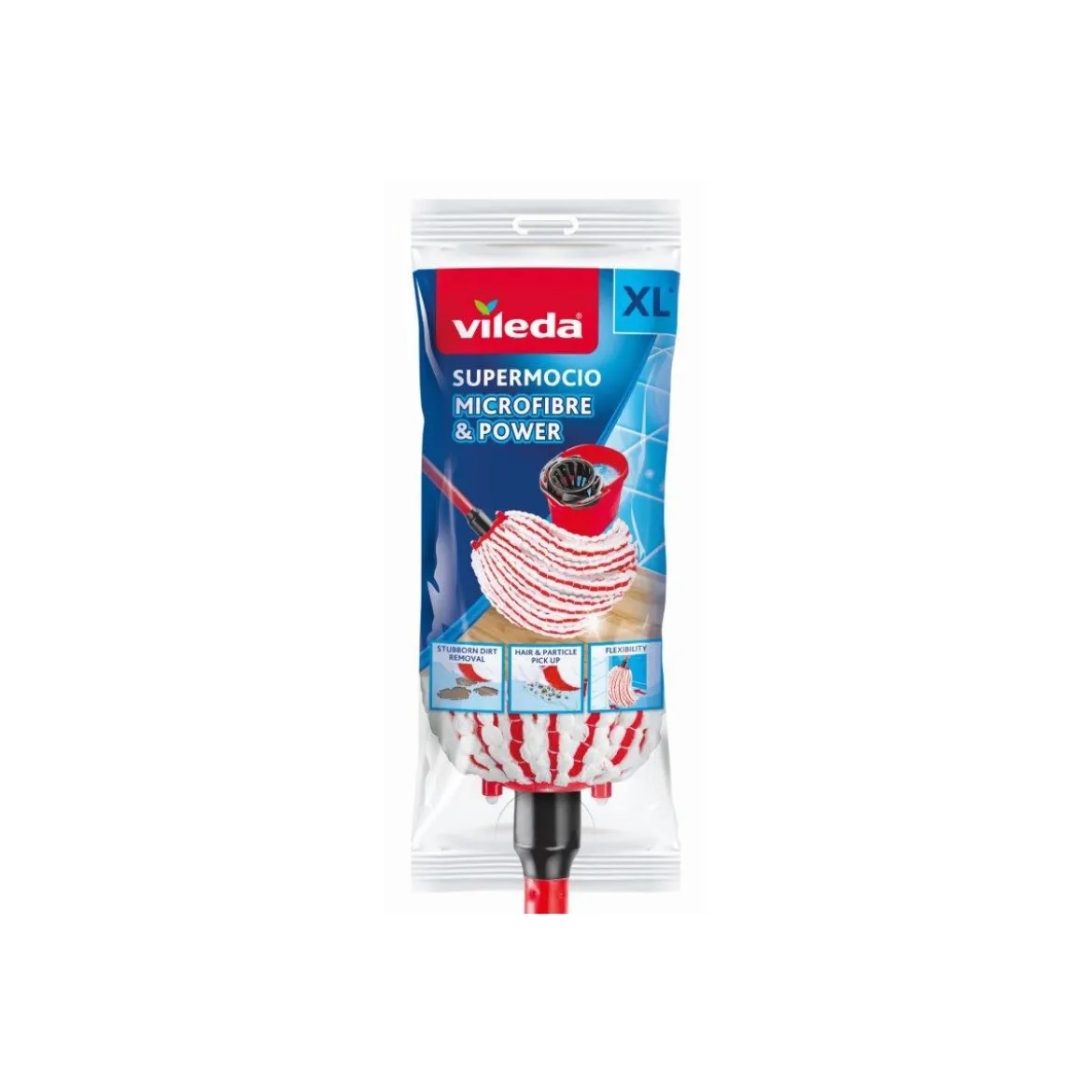 Vileda Wischmop Supermocio Mikrofaser und Power System