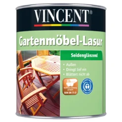 Vincent Gartenmöbel-Lasur Teak 0,75 L