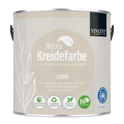 VincentNatura Kreidefarbe Leinen matt 2,5 L