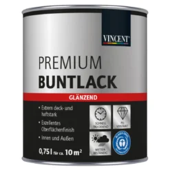 Vincent Premium Buntlack Antikrosa glänzend 750 ml